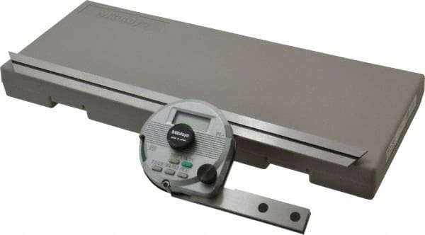 Mitutoyo - 360° Measuring Range, Digital Protractor - 0.01° Resolution, Accuracy Up to 0.03°, CR2032 Lithium Battery Not Included - Exact Tooling