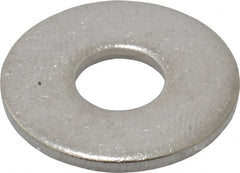 Value Collection - M6 Screw, Grade 18-8 Stainless Steel Fender Flat Washer - 6.4mm ID x 24mm OD, Plain Finish - Exact Tooling
