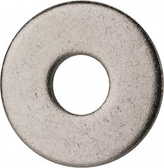 Value Collection - M12 Screw, Grade 18-8 Stainless Steel Fender Flat Washer - 13mm ID x 37mm OD, Plain Finish - Exact Tooling