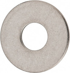 Value Collection - M20 Screw, Grade 18-8 Stainless Steel Fender Flat Washer - 22mm ID x 60mm OD, Plain Finish - Exact Tooling