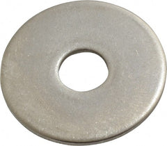 Value Collection - M8 Screw, Grade 18-8 Stainless Steel Fender Flat Washer - 8.4mm ID x 24mm OD, 1.5mm Thick, Plain Finish - Exact Tooling