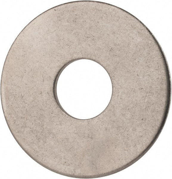 Value Collection - M14 Screw, Grade 18-8 Stainless Steel Fender Flat Washer - 15mm ID x 45mm OD, 2.5mm Thick, Plain Finish - Exact Tooling