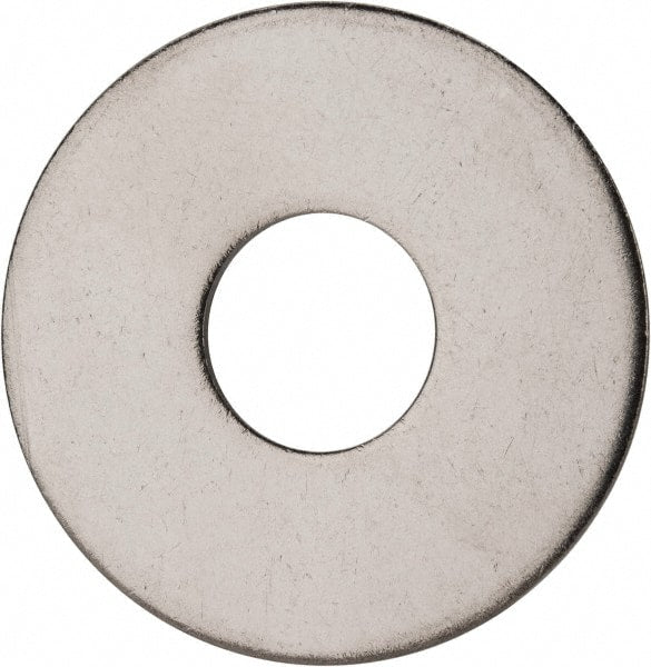 Value Collection - M20 Screw, Grade 18-8 Stainless Steel Fender Flat Washer - 21mm ID x 60mm OD, 3mm Thick, Plain Finish - Exact Tooling