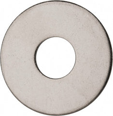 Value Collection - M20 Screw, Grade 18-8 Stainless Steel Fender Flat Washer - 21mm ID x 60mm OD, 3mm Thick, Plain Finish - Exact Tooling