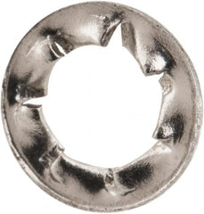 Value Collection - M3 Screw, 3.2mm ID, Stainless Steel Internal Tooth Lock Washer - 6mm OD, Uncoated, Grade 18-8 & Austenitic A2 - Exact Tooling