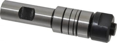Interstate - 1/2" Diam Milling Machine Arbor - Stub Style, Straight Shank, 3/4" Shank Diam, 108.7mm OAL - Exact Tooling