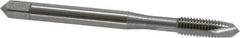OSG - M5x0.80 Metric Coarse, 2 Flute, Bright Finish, High Speed Steel Spiral Point Tap - Plug Chamfer, Right Hand Thread, 2-3/8" OAL, 7/8" Thread Length, 0.194" Shank Diam, 6H Class of Fit, Series 142 - Exact Tooling