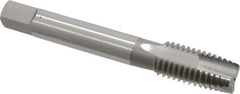 OSG - M14x2.00 Metric Coarse, 3 Flute, Bright Finish, High Speed Steel Spiral Point Tap - Plug Chamfer, Right Hand Thread, 3-19/32" OAL, 1-21/32" Thread Length, 0.429" Shank Diam, 6H Class of Fit, Series 142 - Exact Tooling