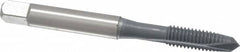 OSG - M6x1.00 Metric Coarse, 2 Flute, elektraLUBE Finish, High Speed Steel Spiral Point Tap - Plug Chamfer, Right Hand Thread, 2-1/2" OAL, 1" Thread Length, 6H Class of Fit, Series 102M - Exact Tooling