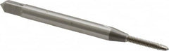 OSG - #1-64 UNC 2B 2 Flute Bright Finish High Speed Steel Straight Flute Standard Hand Tap - Plug, Right Hand Thread, 1-11/16" OAL, 3/8" Thread Length, H2 Limit, Oversize - Exact Tooling