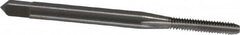OSG - #3-48 UNC 2B 2 Flute Bright Finish High Speed Steel Straight Flute Standard Hand Tap - Bottoming, Right Hand Thread, 1-13/16" OAL, 1/2" Thread Length, H2 Limit, Oversize - Exact Tooling
