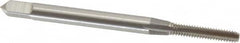 OSG - #3-48 UNC 2B 3 Flute Bright Finish High Speed Steel Straight Flute Standard Hand Tap - Bottoming, Right Hand Thread, 1-13/16" OAL, 1/2" Thread Length, H2 Limit, Oversize - Exact Tooling
