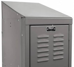 Hallowell - 12" Wide x 4" High x 12" Deep, Locker Slope Top - Exact Tooling