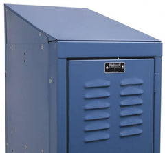 Hallowell - 12" Wide x 4" High x 12" Deep, Locker Slope Top - Exact Tooling
