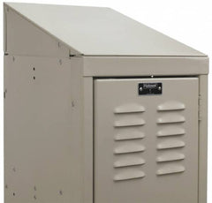 Hallowell - 12" Wide x 6" High x 18" Deep, Locker Slope Top - Exact Tooling