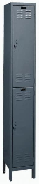 Hallowell - 2 Door, 2 Tier, ValueMax Wardrobe Lockers - Exact Tooling
