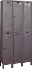 Hallowell - 6 Door, 2 Tier, ValueMax Wardrobe Lockers - Exact Tooling