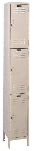 Hallowell - 3 Door, 3 Tier, ValueMax Wardrobe Lockers - Exact Tooling