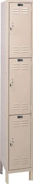 Hallowell - 3 Door, 3 Tier, ValueMax Wardrobe Lockers - Exact Tooling