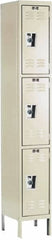 Hallowell - 3 Door, 3 Tier, Ready-Built Wardrobe & Box Lockers - Exact Tooling