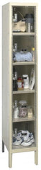 Hallowell - 5 Door, 5 Tier, Safety-View Plus Box Lockers - Exact Tooling