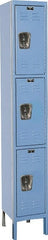 Hallowell - 3 Door, 3 Tier, Premium Wardrobe Lockers - Exact Tooling