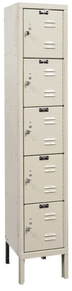 Hallowell - 5 Door, 5 Tier, Premium Box Lockers - Exact Tooling