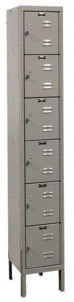 Hallowell - 6 Door, 6 Tier, Premium Box Lockers - Exact Tooling