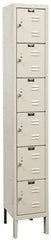 Hallowell - 6 Door, 6 Tier, Premium Box Lockers - Exact Tooling