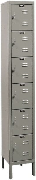 Hallowell - 6 Door, 6 Tier, Premium Box Lockers - Exact Tooling