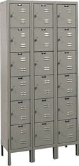 Hallowell - 18 Door, 6 Tier, Premium Box Lockers - Exact Tooling