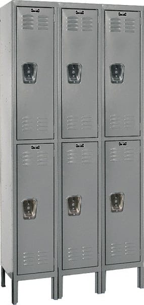 Hallowell - 6 Door, 2 Tier, Premium Wardrobe Lockers - Exact Tooling