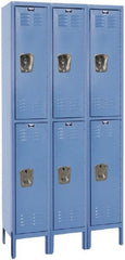 Hallowell - 6 Door, 2 Tier, Premium Wardrobe Lockers - Exact Tooling