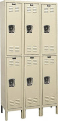 Hallowell - 6 Door, 2 Tier, Premium Wardrobe Lockers - Exact Tooling