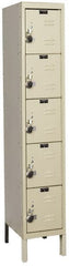 Hallowell - 5 Door, 5 Tier, Ready-Built Wardrobe & Box Lockers - Exact Tooling
