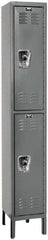 Hallowell - 2 Door, 2 Tier, Ready-Built Wardrobe & Box Lockers - Exact Tooling
