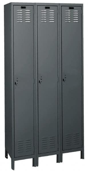 Hallowell - 3 Door, 1 Tier, ValueMax Wardrobe Lockers - Exact Tooling