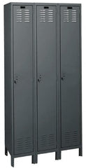 Hallowell - 3 Door, 1 Tier, ValueMax Wardrobe Lockers - Exact Tooling