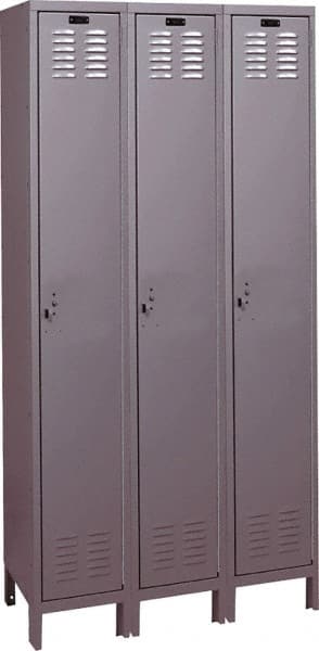 Hallowell - 3 Door, 1 Tier, ValueMax Wardrobe Lockers - Exact Tooling
