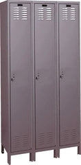 Hallowell - 3 Door, 1 Tier, ValueMax Wardrobe Lockers - Exact Tooling