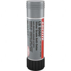 Loctite - 20 Gram Stick High Temperature Anti-Seize Lubricant - Silver Colored, -20 to 1,600°F, Silver Colored, Water Resistant - Exact Tooling