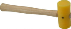 Garland - 1/2 Lb Head Plastic Mallet - 10-1/2" OAL, 12" Long Wood Handle - Exact Tooling