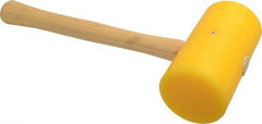 Garland - 2 Lb Head Plastic Mallet - 14" OAL, 16" Long Wood Handle - Exact Tooling