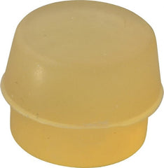 Garland - 1-1/2" Face Diam, Grade Soft, Natural Soft Face Hammer Tip - Urethane - Exact Tooling
