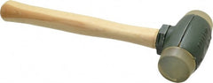 Garland - 2-3/4 Lb Head 1-3/4" Face Urethane Split Head Hammer - Wood Handle - Exact Tooling