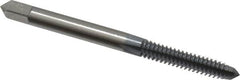 OSG - #10-24 UNC 2B/3B 3 Flute elektraLUBE Finish High Speed Steel Straight Flute Standard Hand Tap - Plug, Right Hand Thread, 2-3/8" OAL, 7/8" Thread Length, H3 Limit - Exact Tooling