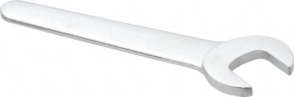 Proto - 15/16" Standard Service Open End Wrench - 6-7/8" OAL, Single End, Satin Finish, 30° Head Angle - Exact Tooling