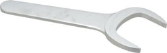 Proto - 2-1/2" Standard Service Open End Wrench - 8-1/2" OAL, Single End, Satin Finish, 30° Head Angle - Exact Tooling