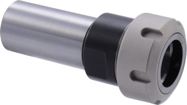 Iscar - 0.08" to 0.789" Capacity, 2.087" Projection, Straight Shank, ER32 Collet Chuck - 4.462" OAL, 1-1/4" Shank Diam - Exact Tooling
