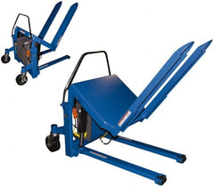 Vestil - 2,000 Lb Load Limit, Standard Portable Tilting Table - 90° Tilting Angle, 3-1/2' Low Height - Exact Tooling